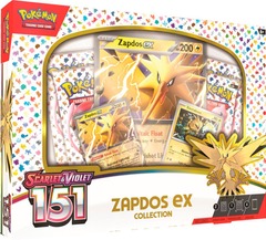 Pokemon Scarlet & Violet 151 - Zapdos ex Collection Box